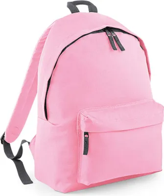 Immagine prodotto di BagBase BG125 | Zaino / Rucksack originale | 31 x 42 x 21 cm - Colore: Rosa classico/Grigio grafite - Dimensioni: 31 x 42 x 21 cm