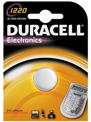 Produktbild von Duracell CR1220 3V Einwegbatterie Lithium