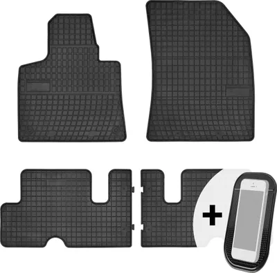 Produktbild von Gummimatten Auto Fußmatten Automatten Passgenau 4-teilig Set - passend für Citroën C4 2 ab 2013