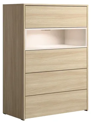 Produktbild von raumhirsch KOMMODE Barista Oak, Wüstensand 80/111/42
