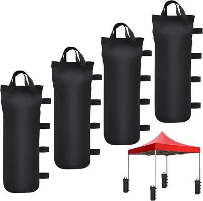 Image de Lot de 4 sacs de sable, imperméables, de 50 x 20 cm, pour tentes et camping