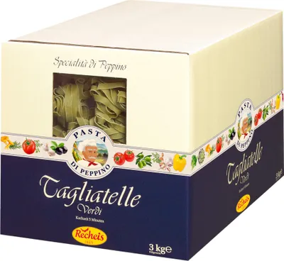 Produktbild von Recheis Peppino Tagliatelle grün 3000g