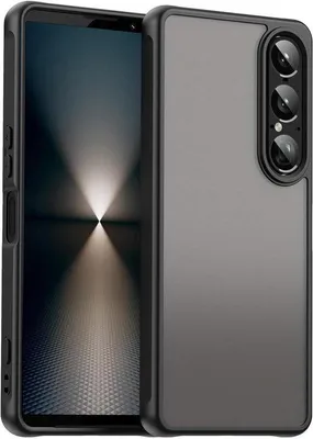 Produktbild von Dünnes schokfestes Smartphone-Hüllchen schwarz durchscheinend