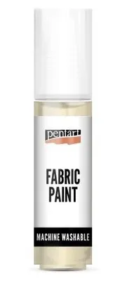 Obrázek produktu pro Barva na světlý a tmavý textil PENTART 20 ml BÉŽOVÁ