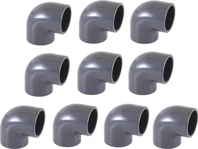 Produktbild von 10er PVC Winkel 90 Grad D 50 mm