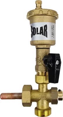 Produktbild von Sensor / Fühler T-Stück mit Automatik Entlüfter 3/4"