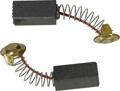 Produktbild von vhbw 2x Kohlebürste 17 x 6,5 x 6,5 mm Ersatz für Hitachi Hikoki 999035, 999-035 für Elektrowerkzeug, Bohrhammer + Feder