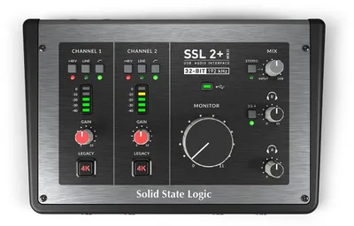 Immagine prodotto di Solid State Logic SSL2+ MKII - Interfejs audio 2x2 USB-C