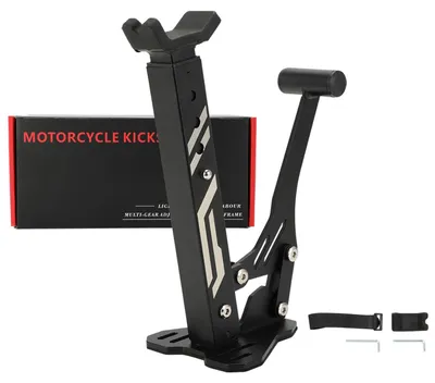 Produktbild von Universelle Motorrad-Radhalterung für Kettenreinigung, Tragbar und Zusammenklappbar