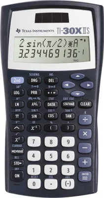 Produktbild von TEXAS INSTRUMENTS Schulrechner TI-30X IIS schwarz