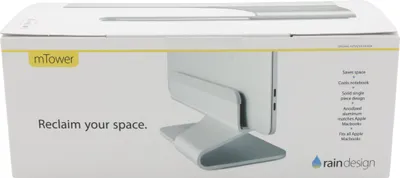 Produktbild von Rain Design mTower, Laptop-Ständer, Silber, Aluminium, 27,9 cm (11"), 43,2 cm (17"), 279,4 - 431,8 mm (11 - 17")