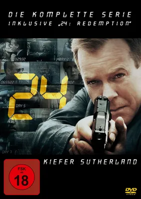 Produktbild von 24: Complete BOX (DVD) 49DVDs | *Auslauf Stackpack & Slipcase, inkl. Film