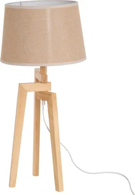 Obrázek produktu pro Stolní lampa s lněným stínidlem, 66 cm