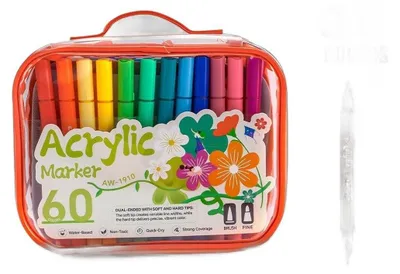 Productafbeelding van Currero Aquamarkers 60 kleuren