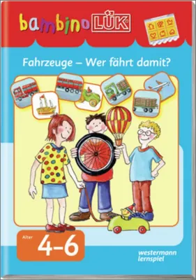 Produktbild von bambinoLÜK. Fahrzeuge - Wer fährt damit?