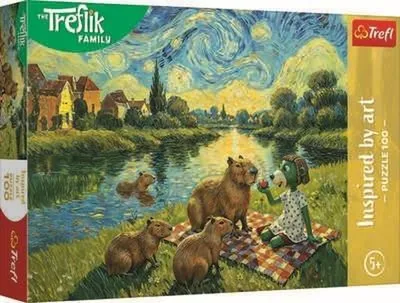 Obrázok produktu pre Puzzle 100 Karmienie kapibar