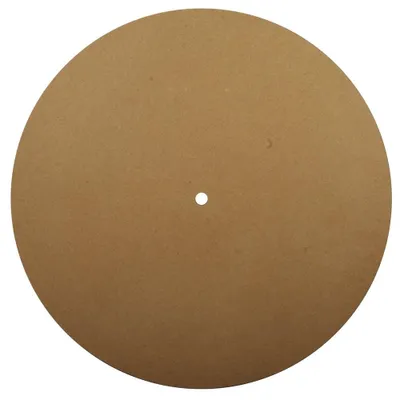 Imagen del producto de Disco de MDF - Ø 30 cm - Con orificio de 1,1 cm - Dos piezas