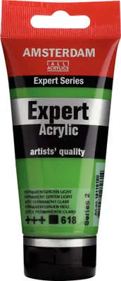 Obrázok produktu pre Amsterdam Expert Series Akrylová farba Permanent Green Light 75 ml 1 ks
