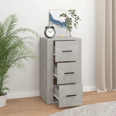 Produktbild von vidaXL Sideboard Betongrau 40x33x70 cm Holzwerkstoff