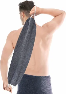 Image de Brosse de corps double pour l'exfoliation, naturelle, avec 2 poignées