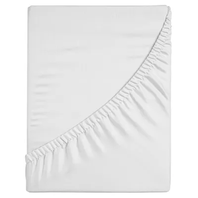 Produktbild von Komfortec 2er Pack Jersey Spannbettlaken 180x200 cm, 100% Baumwolle, Doppelpack Spannbettuch, Ecru&Weiß