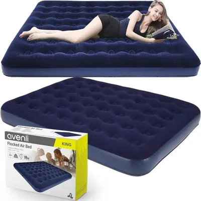 Zdjęcie produktu dla Materac Welurowy Dmuchany Dwuosobowy Wzmacniany Jilong 203X152Cm