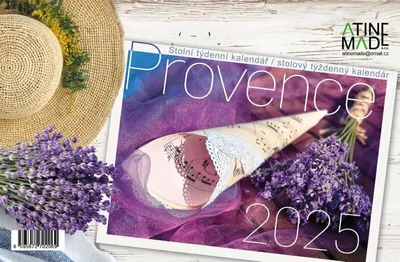 Obrázok produktu pre Kalendár 2025 Provence, stolný, týždenný, 225 x 150 mm