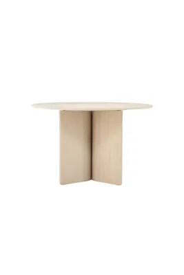 Zdjęcie produktu dla Tyresö stół do jadalni Ø120cm whitewash.