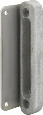 Image de Gâche à visser pour serrure en applique pour portail, aluminium - THIRARD