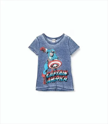 Produktbild von Marvel T-Shirt -L- Captain America, blau
