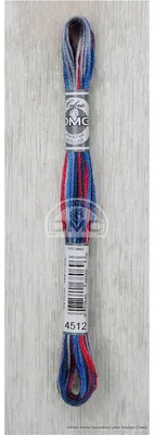 Produktbild von DMC Stickgarn Mouline Coloris 517 -4512, 6-fädig, 8m