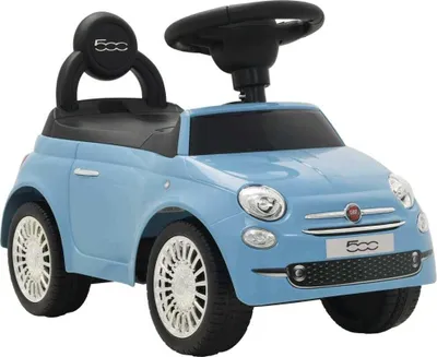 Image de Voiture à chevaucher Fiat 500 Bleu