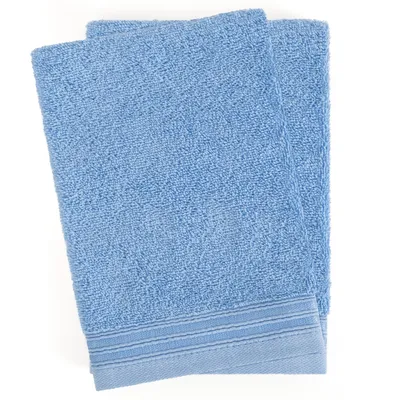 Produktbild von Hammetex Waschhandschuhe 2er Set 15x22 cm – 100% Baumwolle Frottier, , mit Aufhängeschlaufe