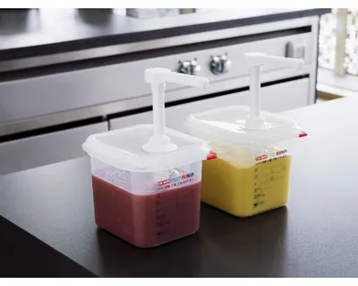 Produktbild von Pumpspender GN 1/6 aus Polypropylen - Inhalt 2,6 L