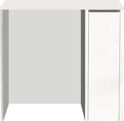 Immagine prodotto di Emile - Mobile Sottolavabo, 94x60x88h cm Bianco, Apertura Scorrevole