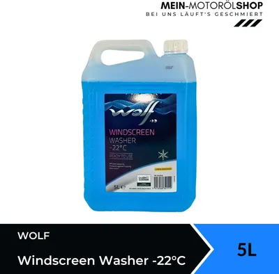 Produktbild von Wolf Windscreen Washer -22°C Ready to use Scheibenreiniger gebrauchsfertig 5 Liter