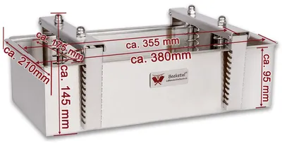 Produktbild von Beeketal Kochschinkenform Schinkenform Kochschinkenpressform, Variante:KSFB50