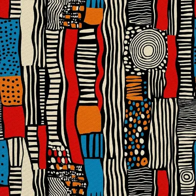 Obrázok produktu pre Vonkajší DEKOSTOFFE OXFORD - africký motív | DX18000