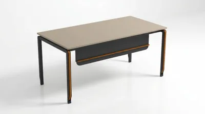 Obrázek produktu pro Elegantní béžová psací stůl, komoda a další nábytek do pracovny