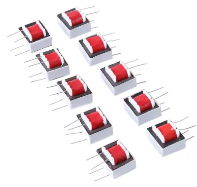 10 Stk. 600:600 Ohm 1:1 EI14 Audio-Isolationstransformator