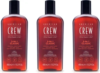 Produktbild von 3 in 1 Shampoo, Conditioner & Bodywash 3x450 ml