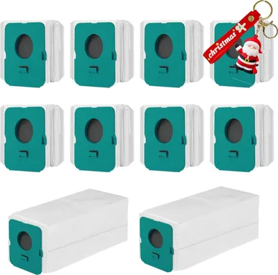 Produktbild von 10 Stück Beutel für Staubsauger für Samsung Bespoke Jet VCA-ADB95 Reinigungsstation Set, Zubehör für Extra Staubbeutel, für Samsung Clean Station VS20A95923W Ersatzteile, Haushaltsstaubsauger
