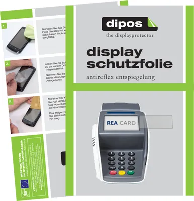 Produktbild von 2x Schutzfolie für REA CARD T7 pro matt Displayschutzfolie Folie Display Schutz dipos