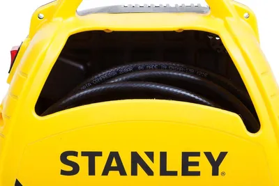 Produktbild von Mobiler Kompressor Stanley inkl. Reifenfüller, 3m Druckluftschlauch und 3x Adapter