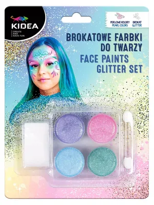 Produktbild von Kidea 5521 Glitter-Gesichtsfarben
