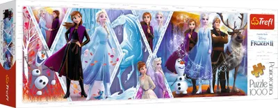 Produktbild von Disney Frozen 2 / Die Eiskönigin 2 - Panorama Puzzle 1000 Teile