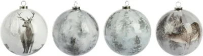 Immagine prodotto di Albero di Natale baubles animali della foresta 40 pezzi