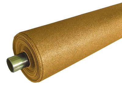 Glitzer-Moosgummi EVA 90cm breit ab 0,5m gold