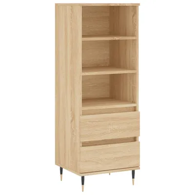 Immagine prodotto di Credenza Rovere Sonoma 40x36x110 cm in Legno Multistrato