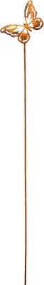 Produktbild von Edelrost Gartenstecker Schmetterling 117 cm Rost Gartendeko Gartendekoration